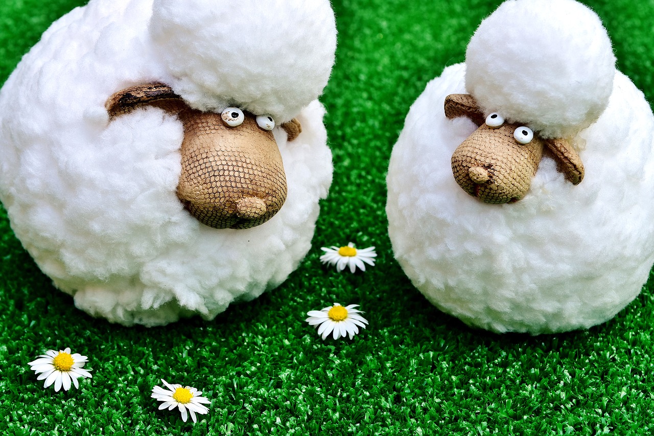 Веселые овечки