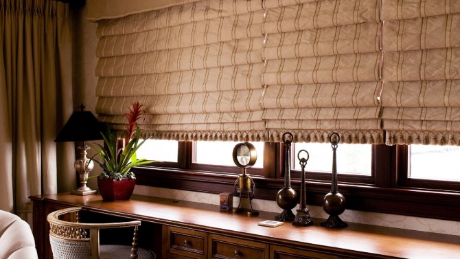 Римские шторы в интерьере - конструкция, типы, правила подбора по цвету и дизайну