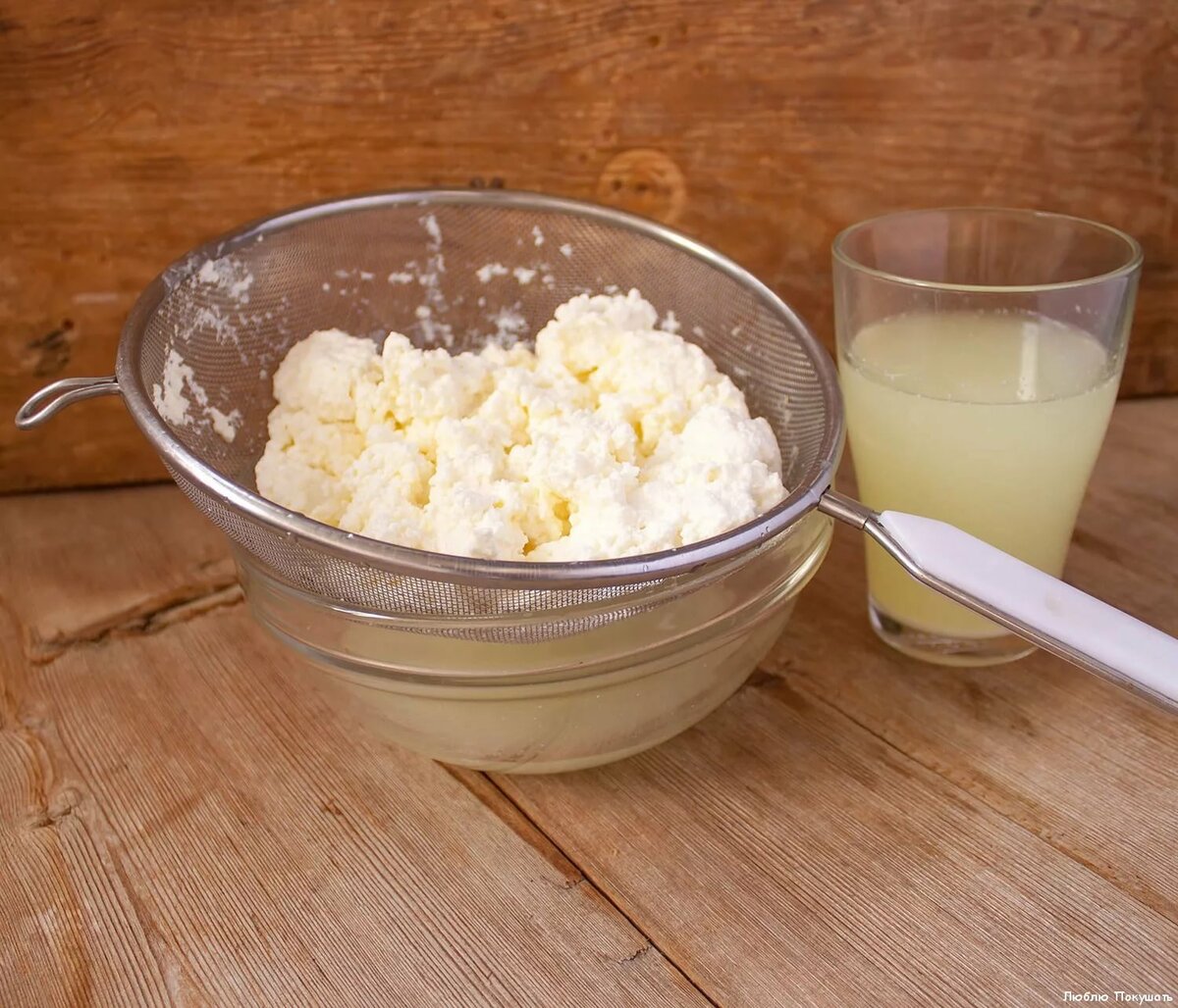 Творог из коровьего молока в домашних условиях - 8 пошаговых фото в рецепте