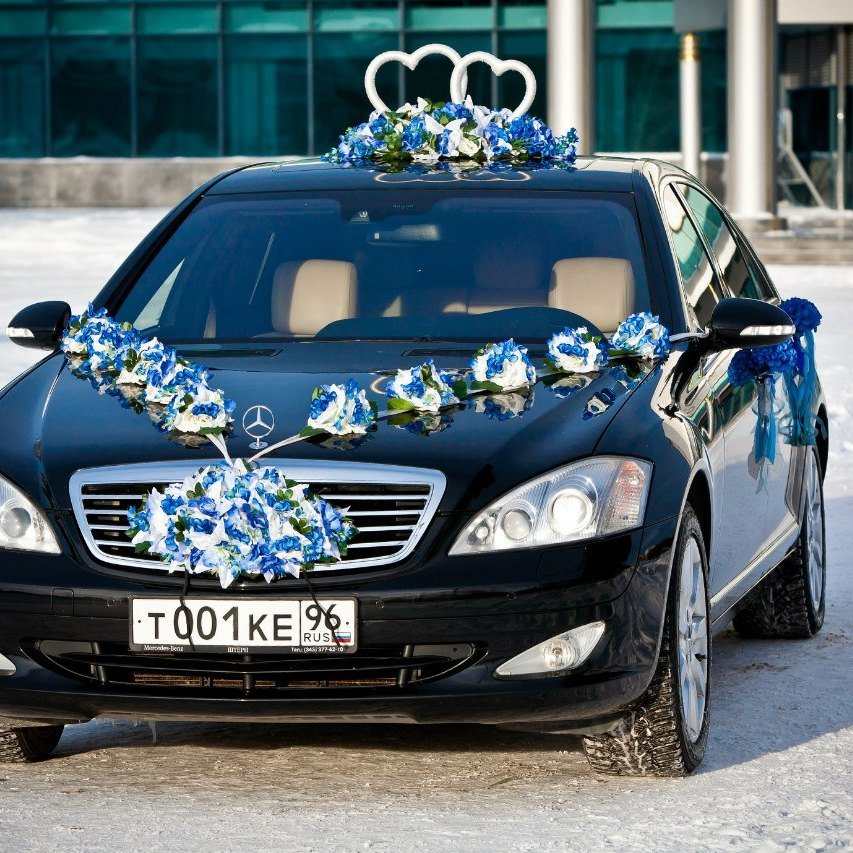 Украшение машин на свадьбу в москве