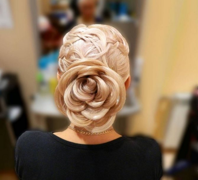 Прическа роза — секреты создания элегантной укладки волос