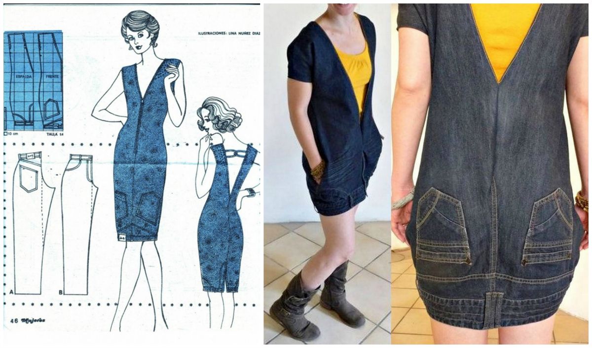 Как сшить юбку из джинсов своими руками на взрослого: мастер класс
