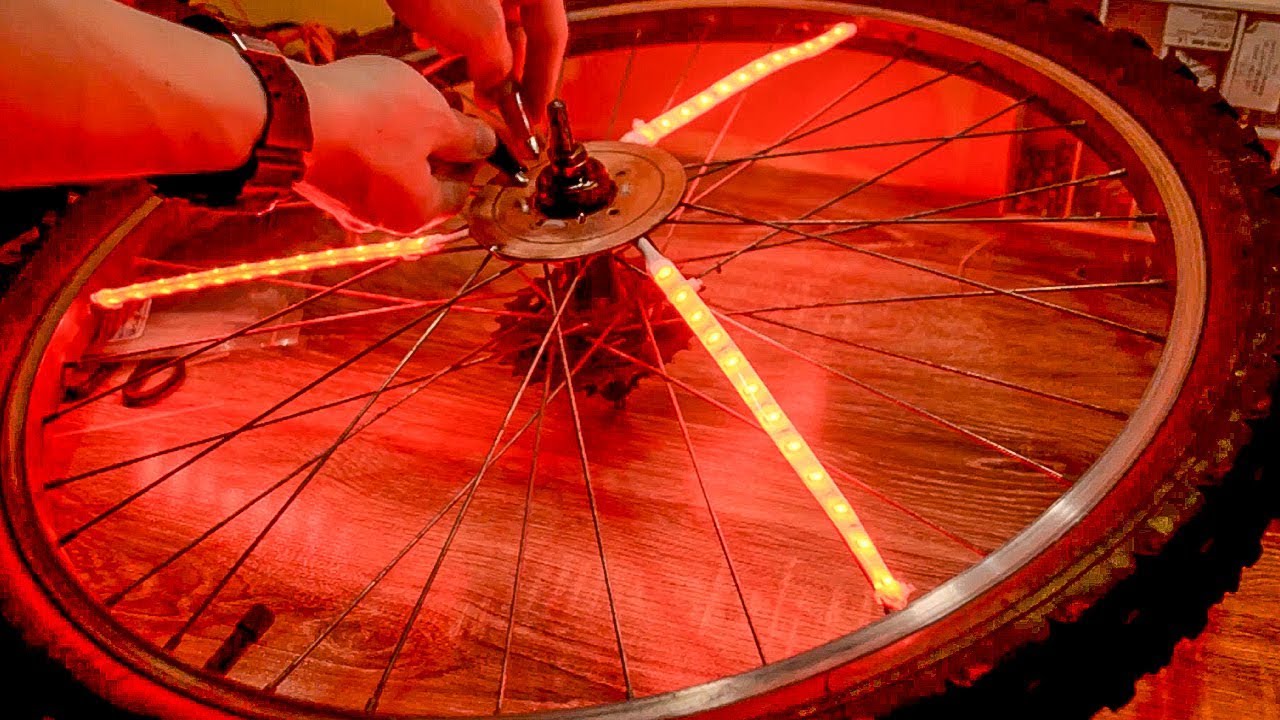 Велоподсветка, как сделать подсветку на велосипед своими руками