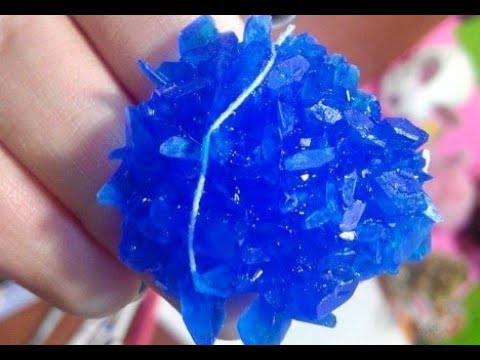 Как вырастить кристаллы железного купороса