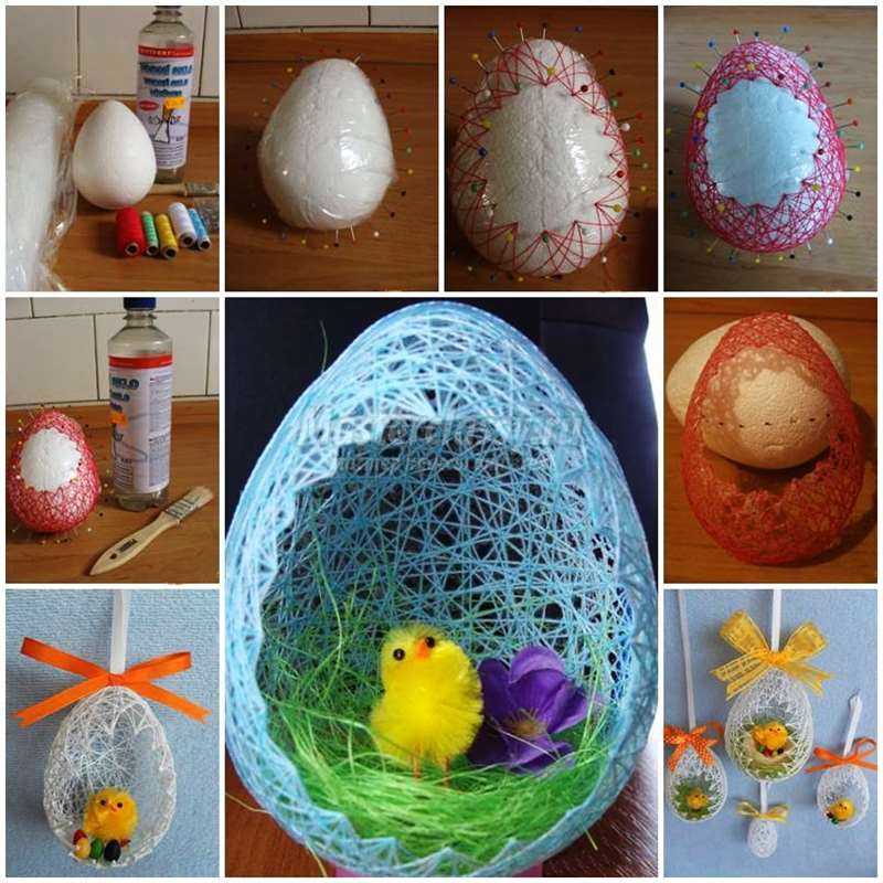 Декорирование пасхального яйца