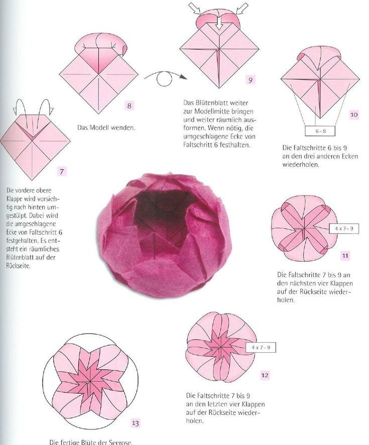 Цветок из бумаги своими руками. пошаговая инструкция оригами, фото, легкие поделки поэтапно для детей, ромашка, роза, шаблоны а4