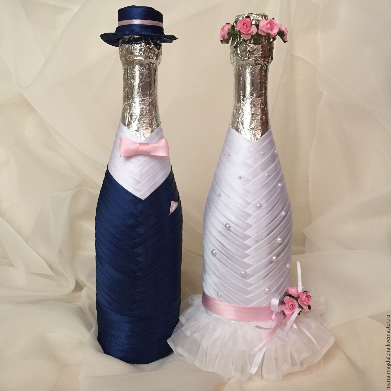 Шампанское на свадьбу «жених и невеста»