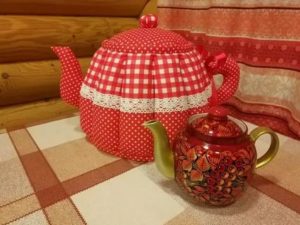 Грелка на чайник своими руками – выкройки, декорирование. красивая мягкая ваза, мяч, чашка и чайник из ткани