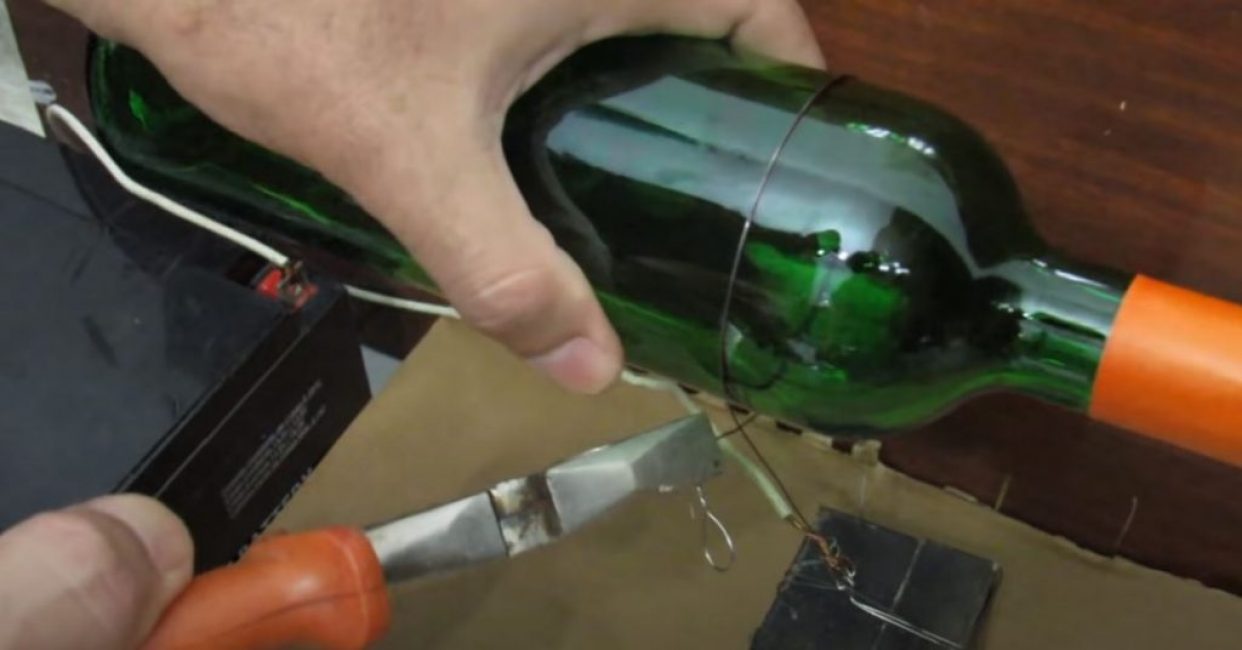 Как разрезать бутылку идеально ровно? 75 фото и видео приспособлений резки стекла и пластика