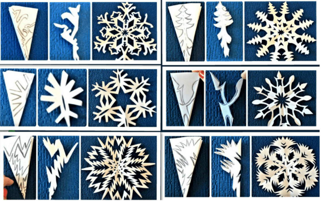 Как сделать красивые снежинки из бумаги - лайфхакер