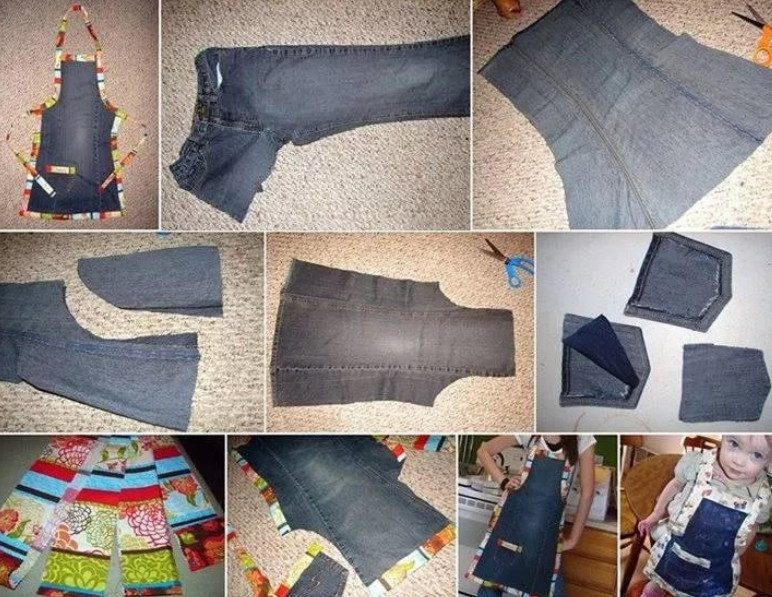 Как из старых джинс сделать юбку своими руками: пошаговые фото, видео