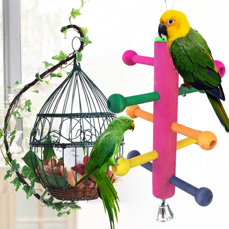 Делаем игрушки фуражилки для попугаев безопасными.