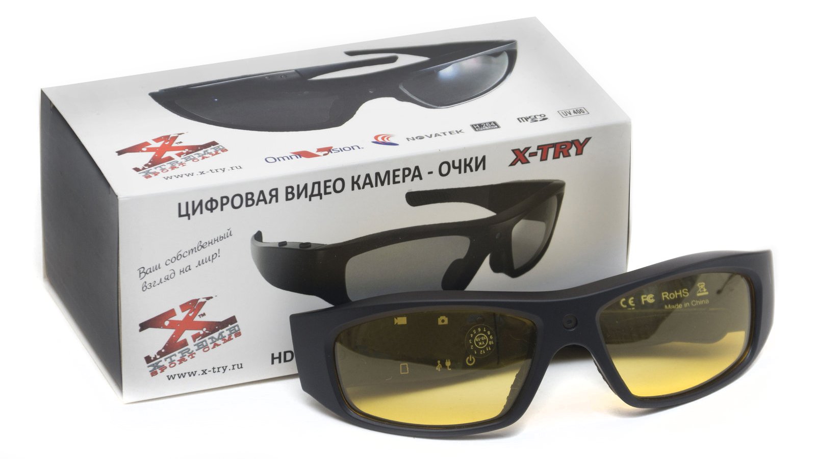 Обзор очков со встроенной видеокамерой x-try xtg100 hd original — i2hard