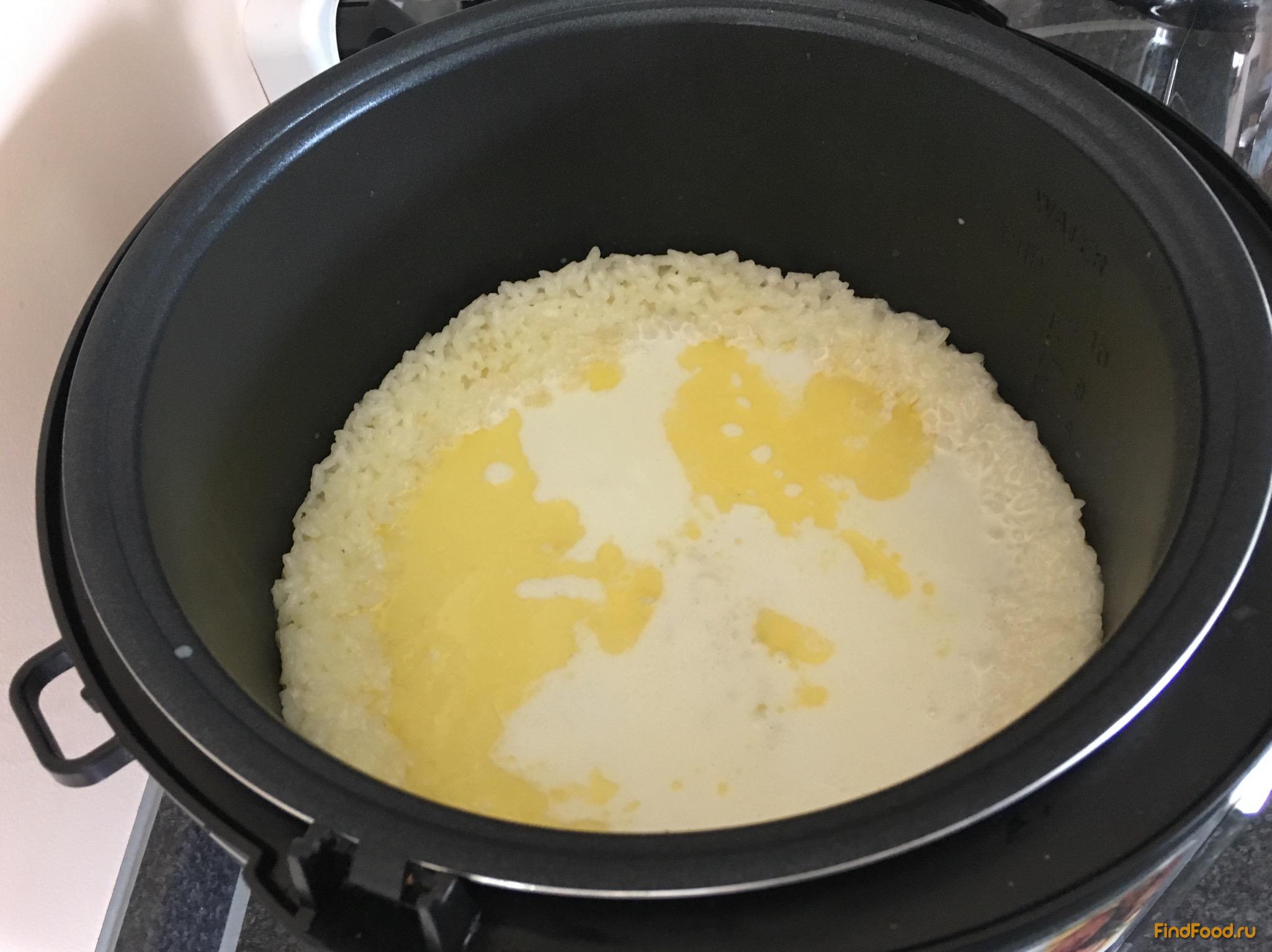 Рисовая каша на молоке в мультиварке поларис
