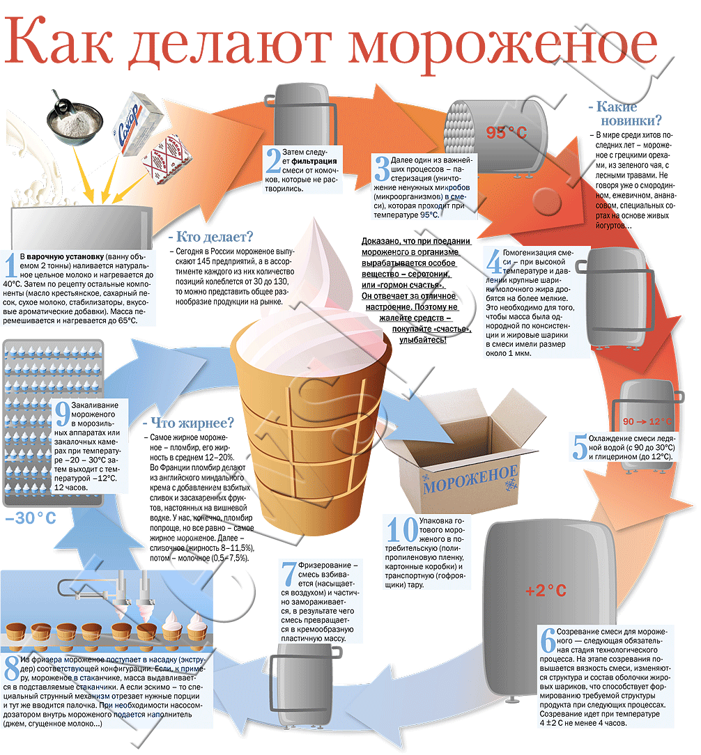 Проект изготовление мороженого в домашних условиях