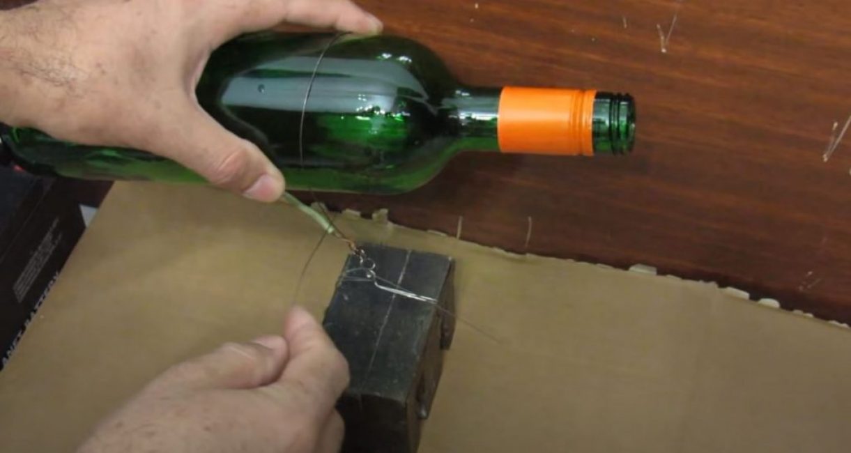 Как ровно отрезать стеклянную банку или бутылку