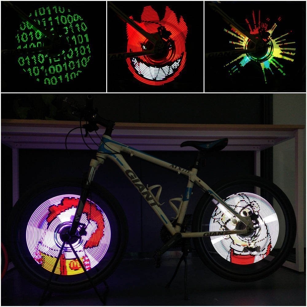 Делаем светодиодную подсветку колес велосипеда своими руками