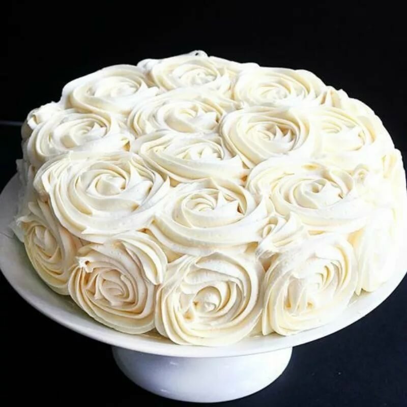 Рецепт крема для цветочков на торт