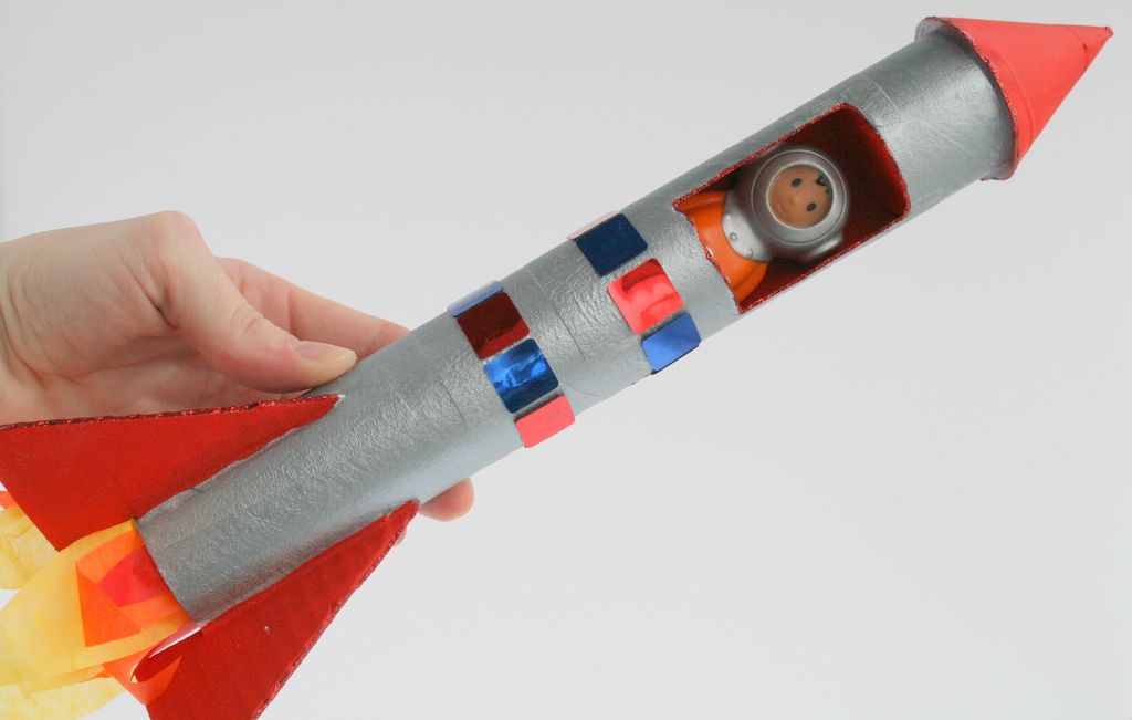 Как сделать ракету из бумаги: 10 пошаговых схем