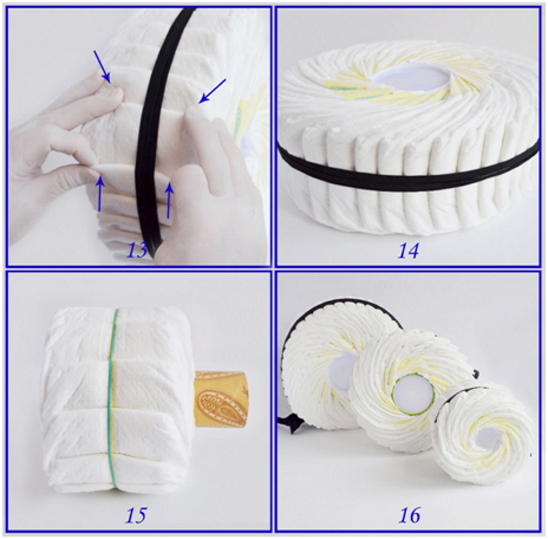 Торт из памперсов – пошаговое описание создания торта из памперсов. 115 фото и видео создания подарка