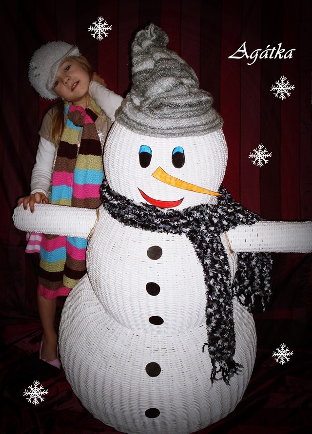 Поделка снеговик своими руками - 70 фото идей красивых снеговиков