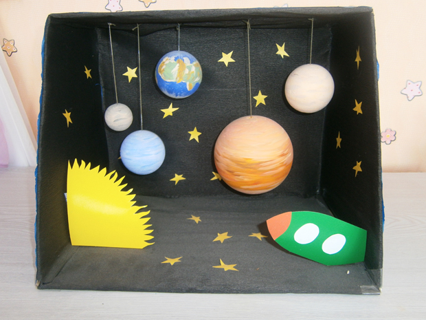 Поделки на тему космос в детский сад и школу. оригинальные идеи своими руками на день космонавтики