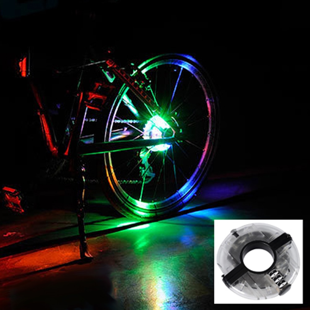 Подсветка колес на велосипеде 3 способами. какой вариант лучше?
