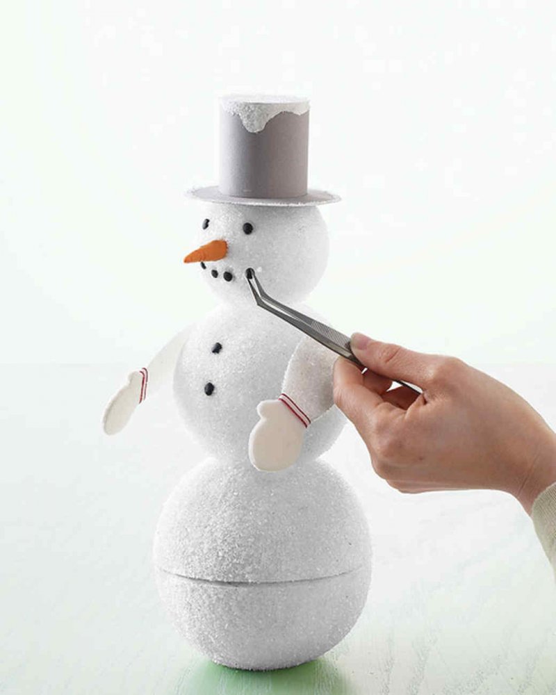 Снеговик своими руками: поделки снеговиков из разных материалов