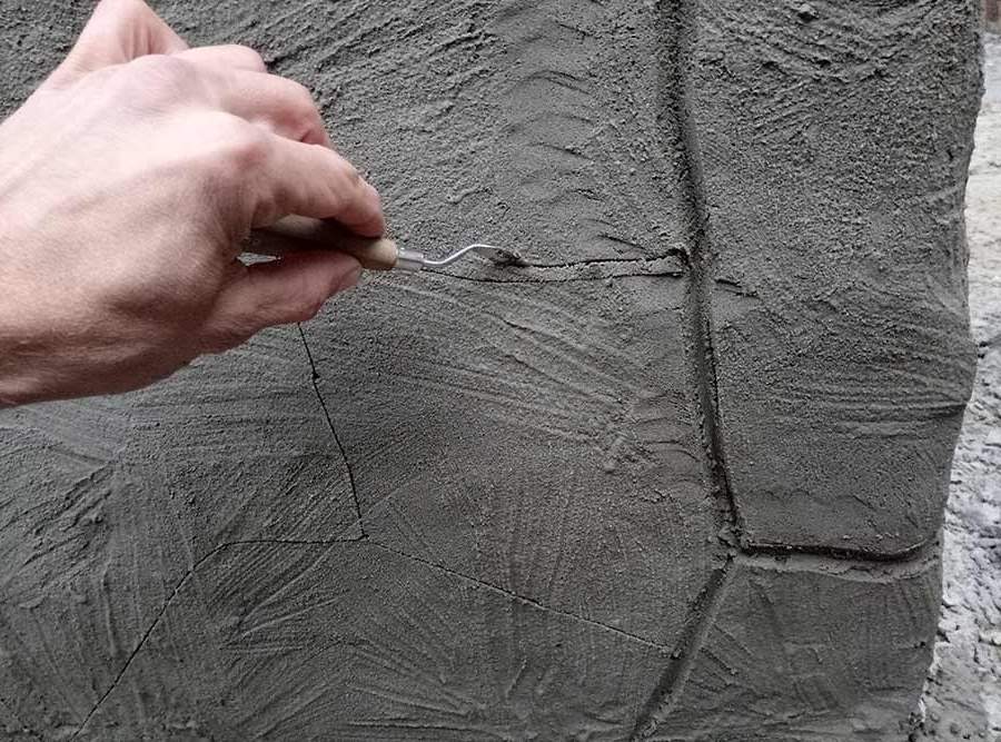 Имитация каменной стены своими руками - клуб мастеров