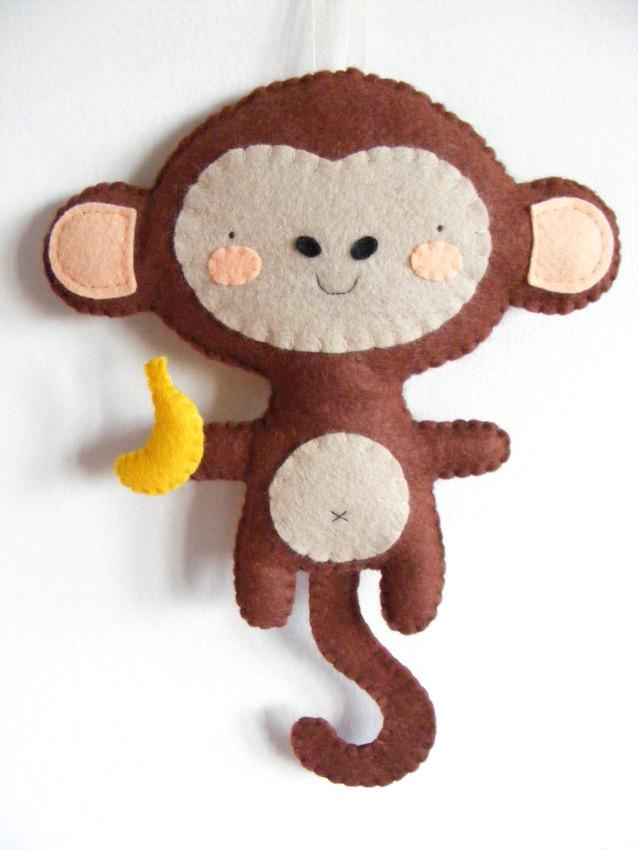 Поделка новогодняя обезьяна своими руками