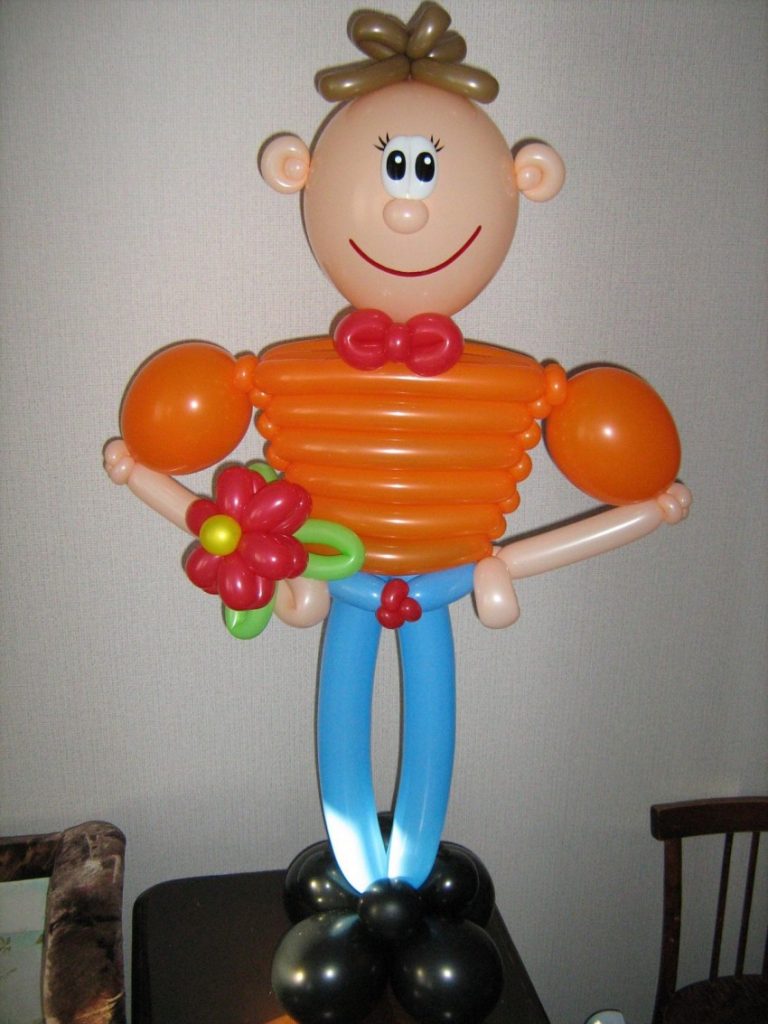 ᐉ веселые игрушки из воздушных шаров - своими руками -