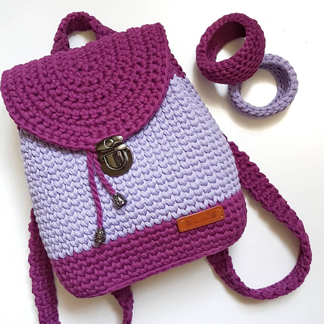 Маленькая сумочка крючком для девочки: необходимые материалы, мастер-класс вязания и последовательность работы