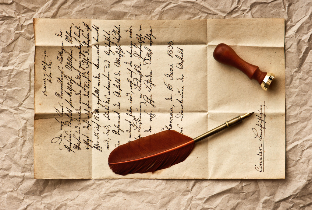 Пишем письмо в старинном стиле