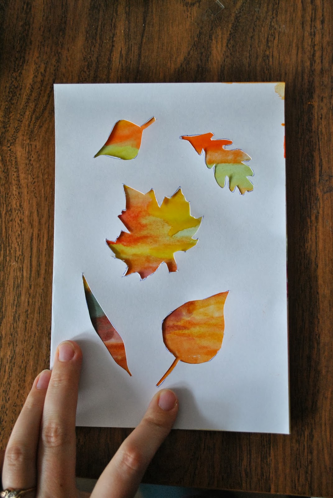 Осенние открытки своими руками для детей + шаблоны