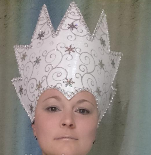 Корона для снежной королевы своими руками: мастер-класс с фото