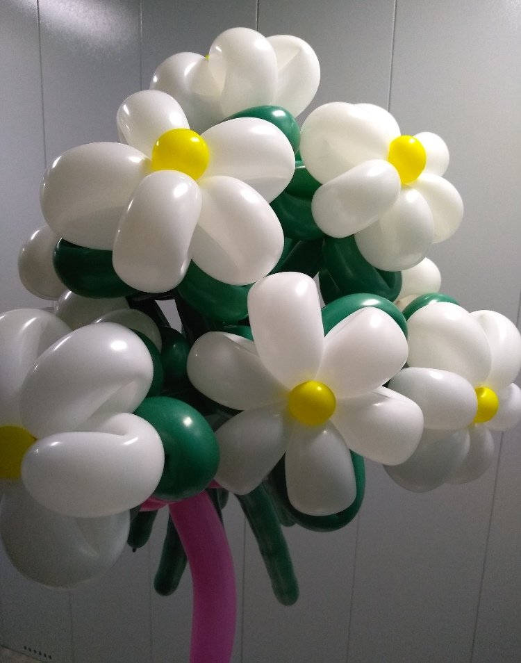 Как сделать цветок из шарика: топ-120 фото нестандартных идей + пошаговый мастер-класс для начинающих по созданию цветка из шарика