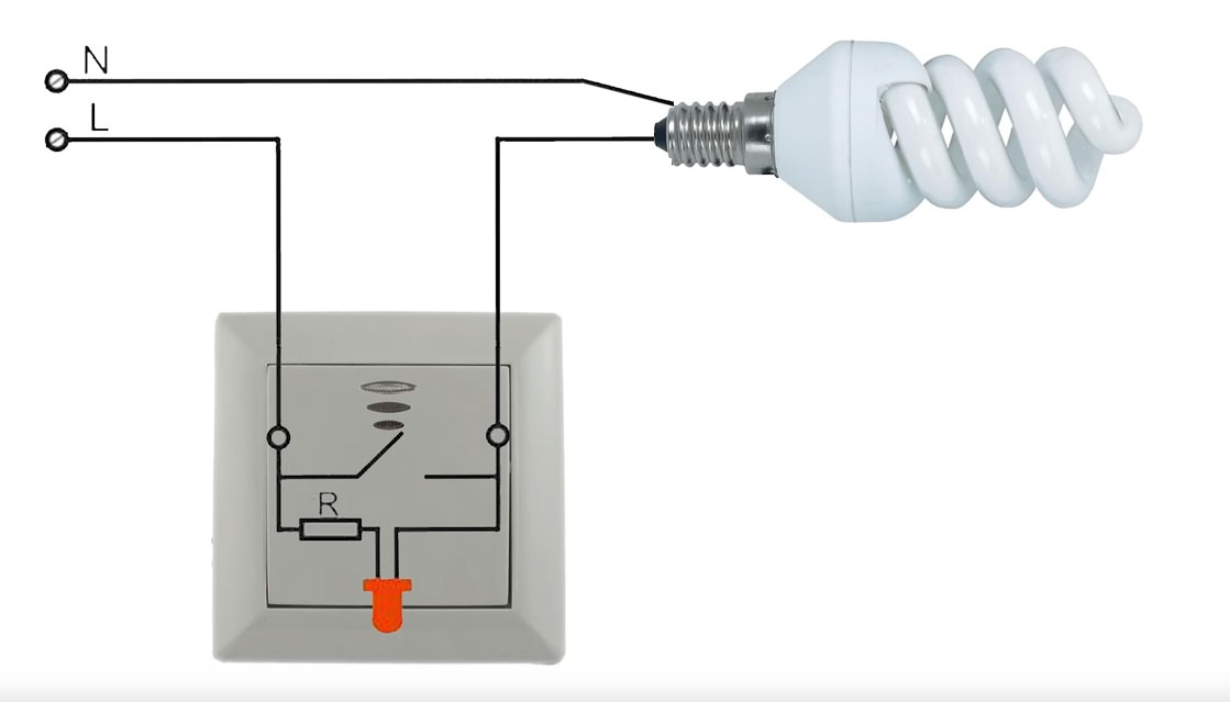 Светодиодная лампа светится после выключения — что делать?