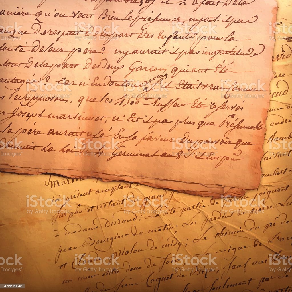 Пишем письмо в старинном стиле
