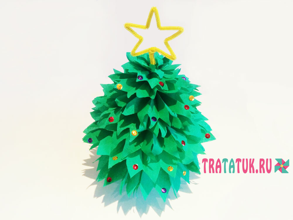 Новогодние украшения из бумаги своими руками: игрушки и декор из цветной гофрированной бумаги на елку на новый год 2021