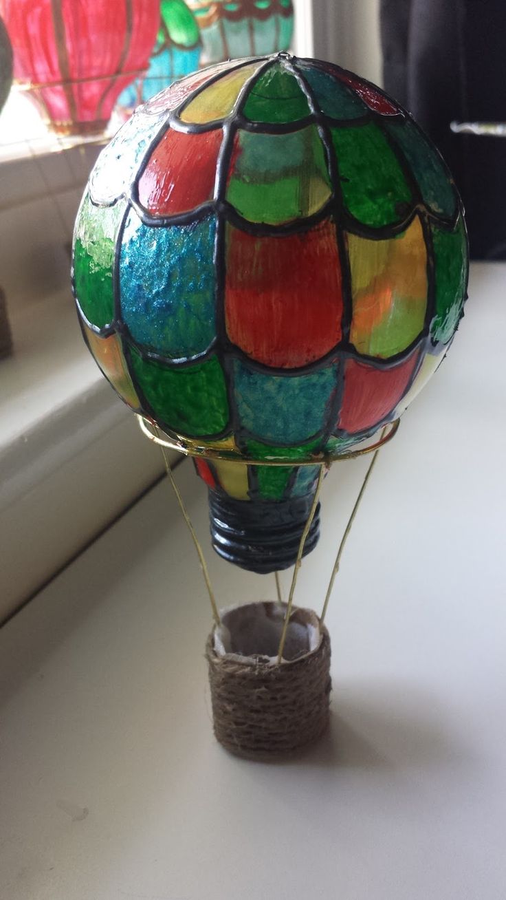 Воздушный шар из лампочки. поделки из лампочек своими руками как сделать игрушку из лампочки воздушный шар