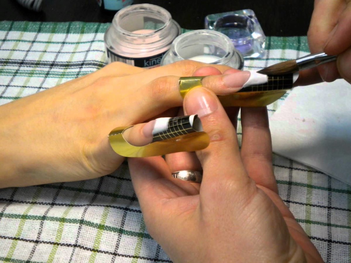 Наращивание ногтей акрилом: пошаговая инструкция, материалы, технология
