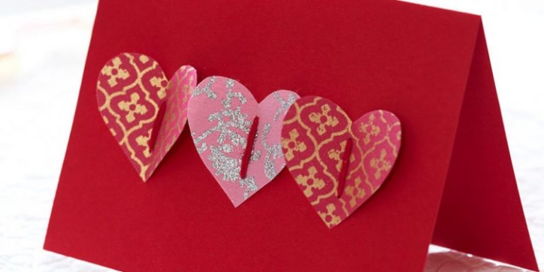? сделай валентинку своими руками из бумаги — признайся в любви оригинально