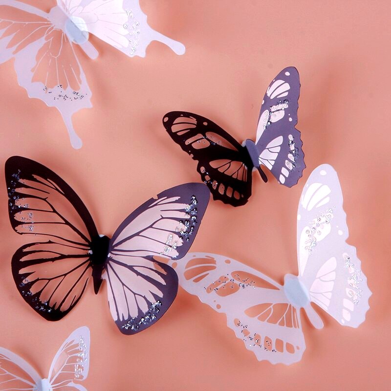 Бабочки на стену своими руками: 10 интересных идей