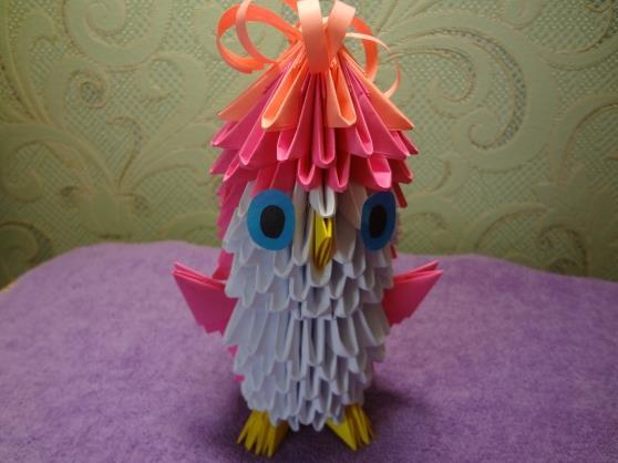 Как сделать зверей, птиц и украшения из ниток? игрушка из полиэтилена «птенец модульное оригами птенчик пошаговая инструкция