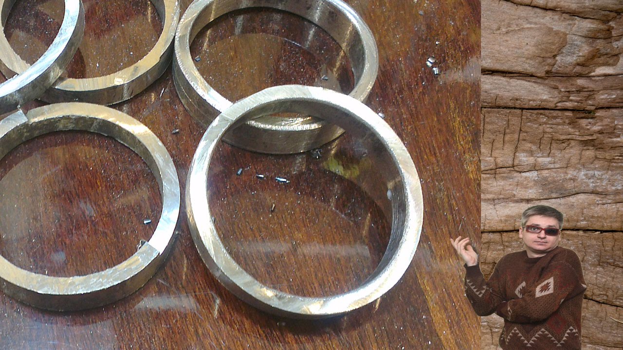 Перстень из стальной трубы