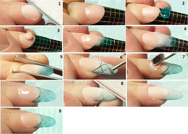 Акриловое наращивание. наращивание ногтей акрилом: видео и пошаговая инструкция