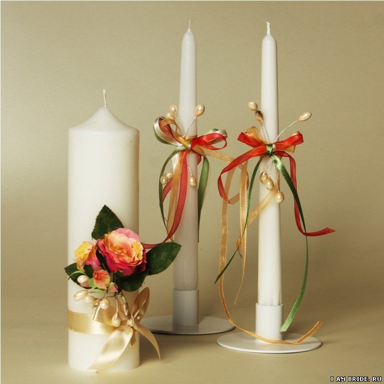 Свечи для семейного очага своими руками