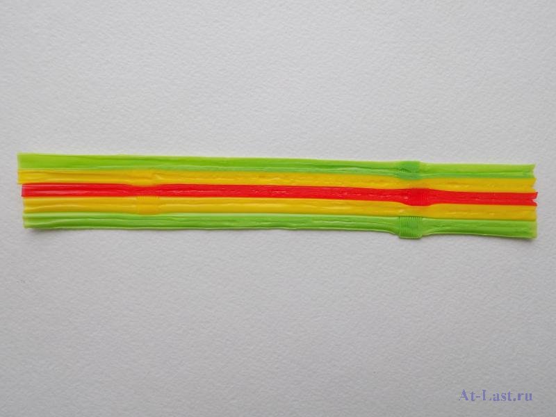 Плетение браслетов из цветных трубочек для начинающих с фото и видео