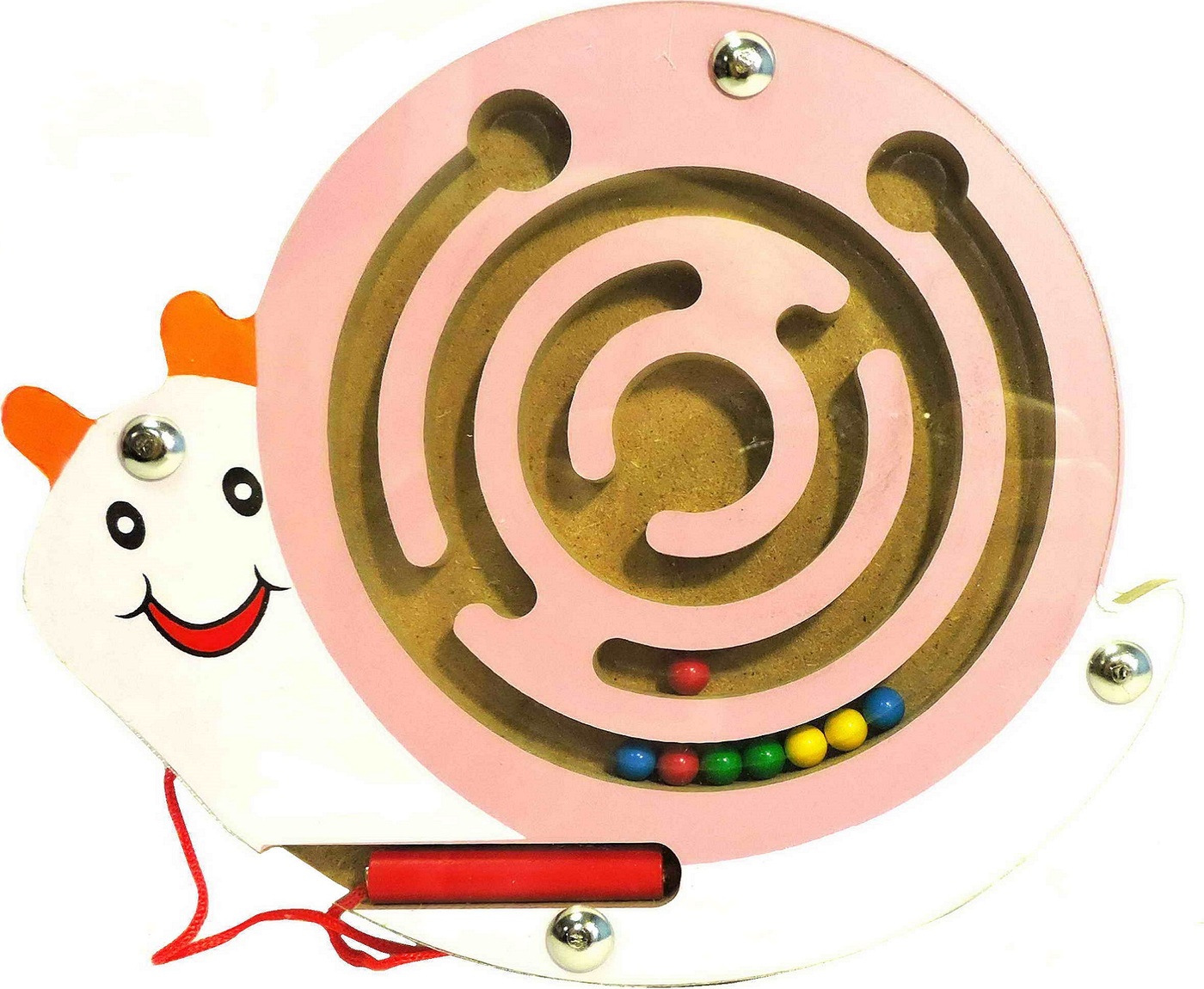 Игрушка “улитка” на магнитной пластинке