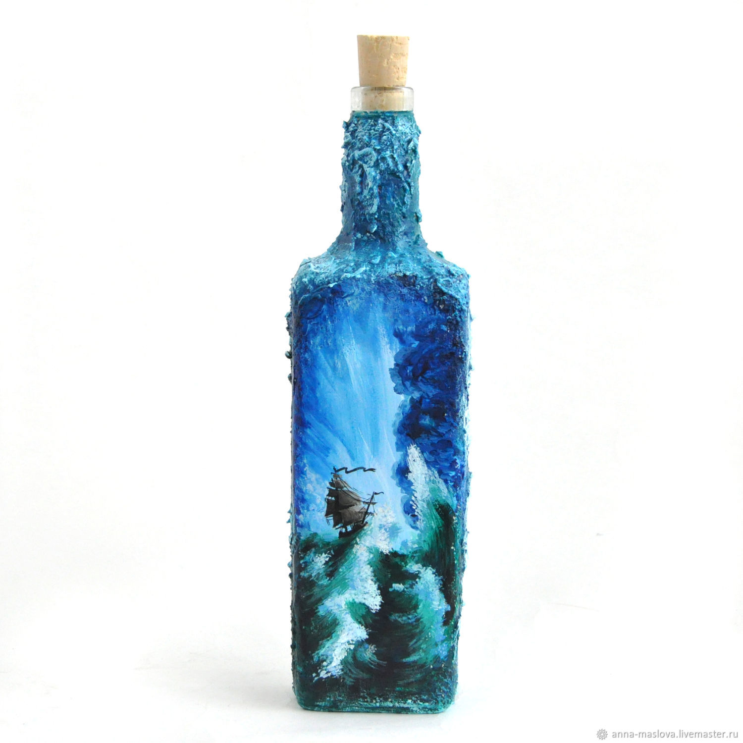 Морская бутылка. декоративная бутылка «воспоминания о море как оформить бутылку в морском стиле